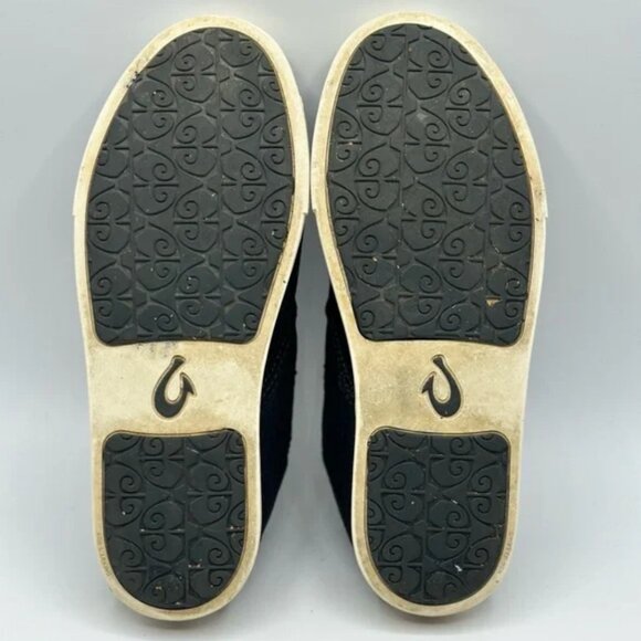 OluKai Women's Pehuea Drop in Heel Sneakers Low Top Slip On Mesh Shoes Size 7 - Picture 7 of 9